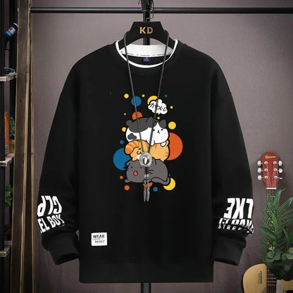 ALVARDE JP Cartoon Sweatshirt