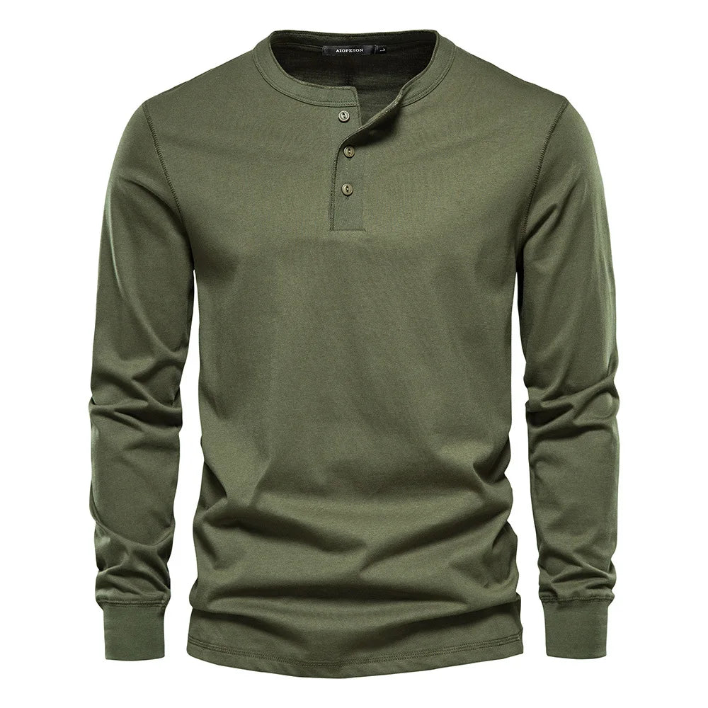ALVARDE Henley Sweatshirt