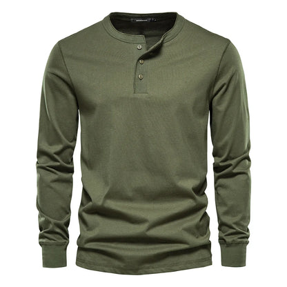 ALVARDE Henley Sweatshirt
