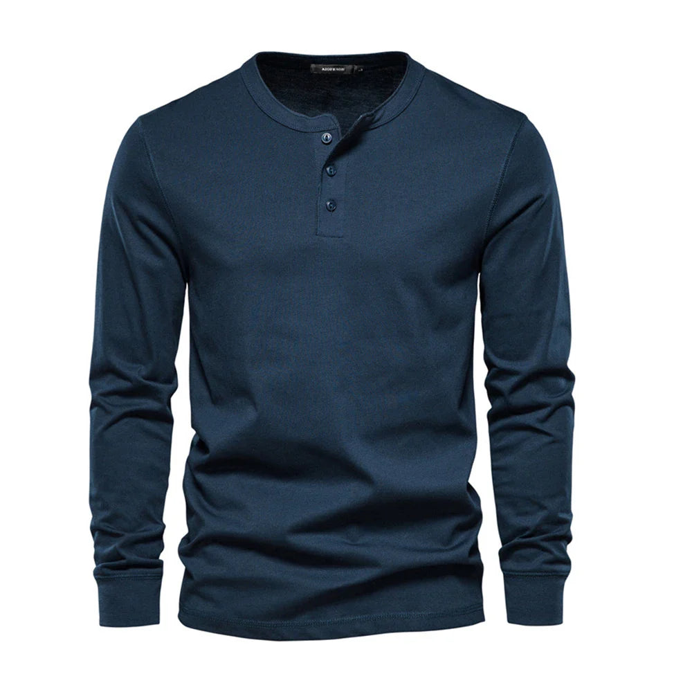 ALVARDE Henley Sweatshirt