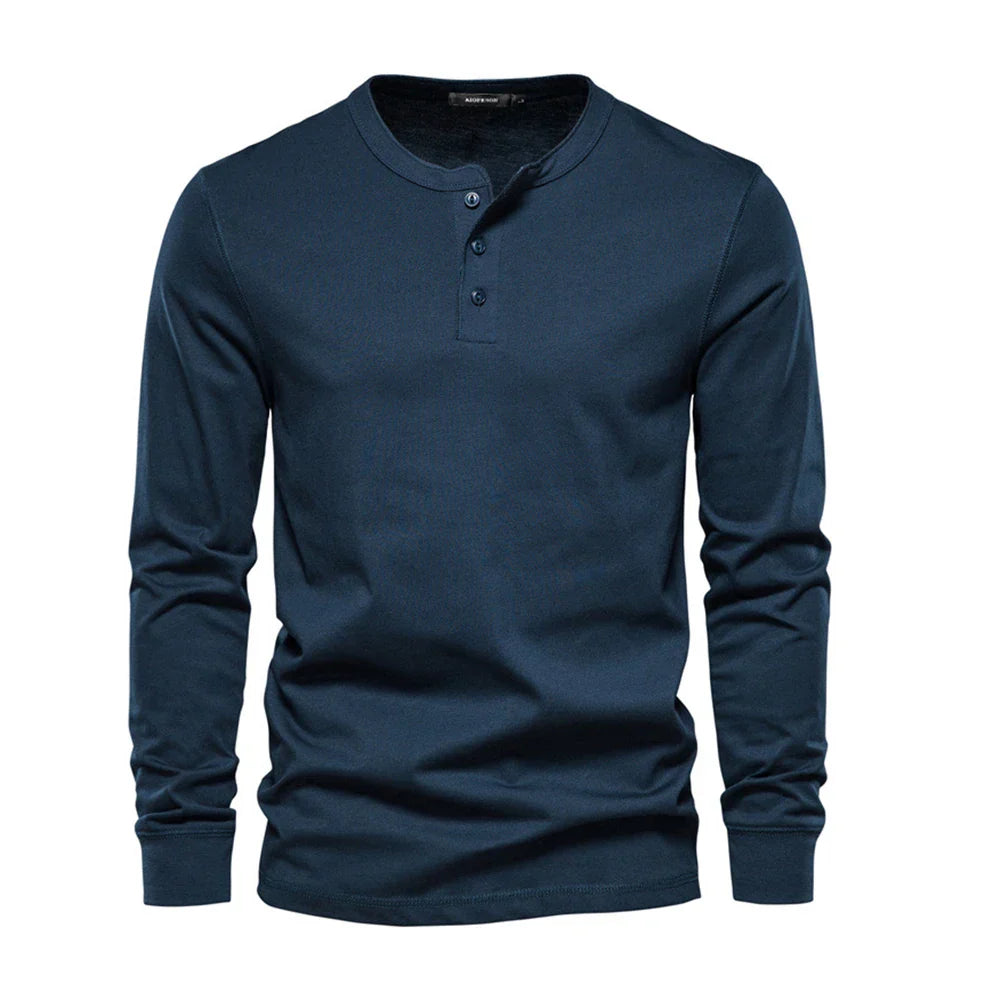 ALVARDE Henley Sweatshirt
