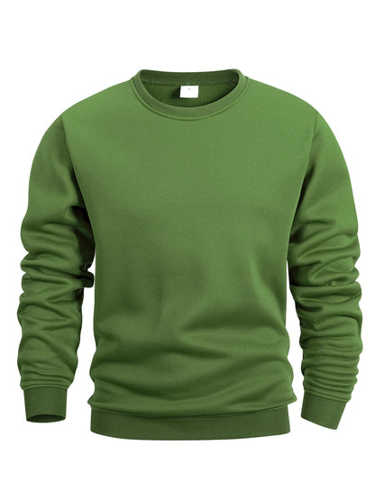 ALVARDE Solid Sweatshirts
