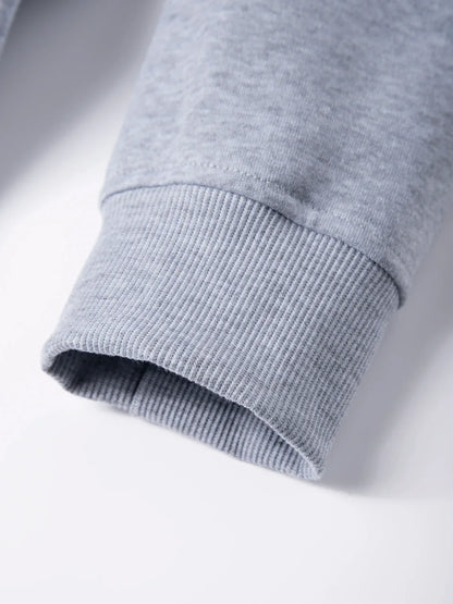 ALVARDE Solid Sweatshirts