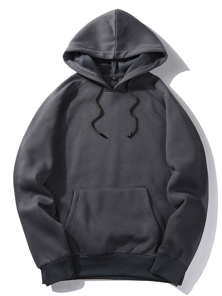 ALVARDE Basic Pamuklu Hoodies