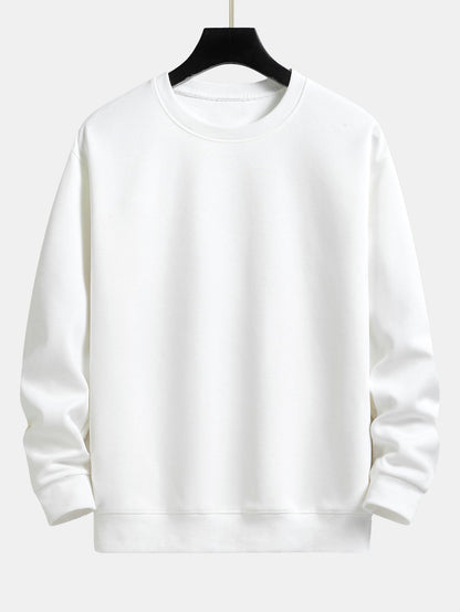 ALVARDE Basic Düz Renk Sweatshirt
