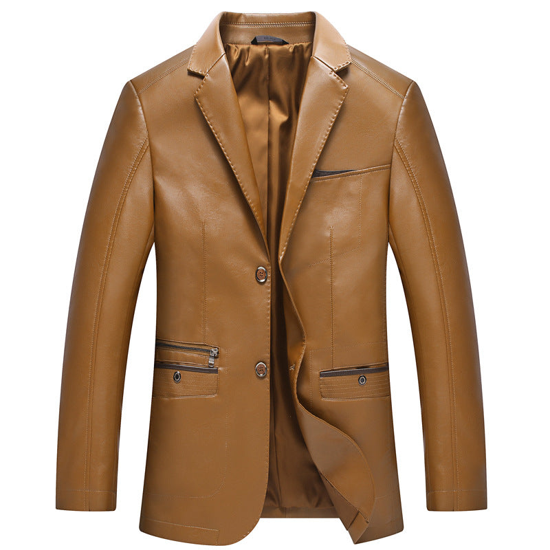 RANO™ Deri Blazer Ceket