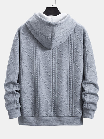 ALVARDE Geometric Hoodie