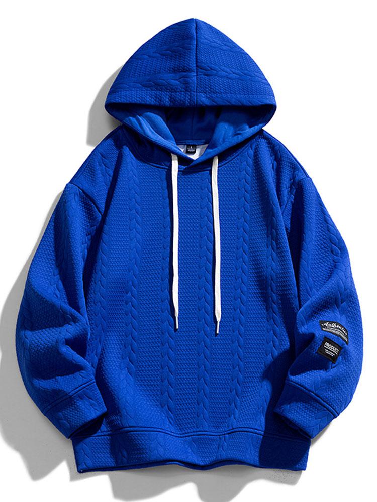 ALVARDE Wheat Jacquard Hoodie