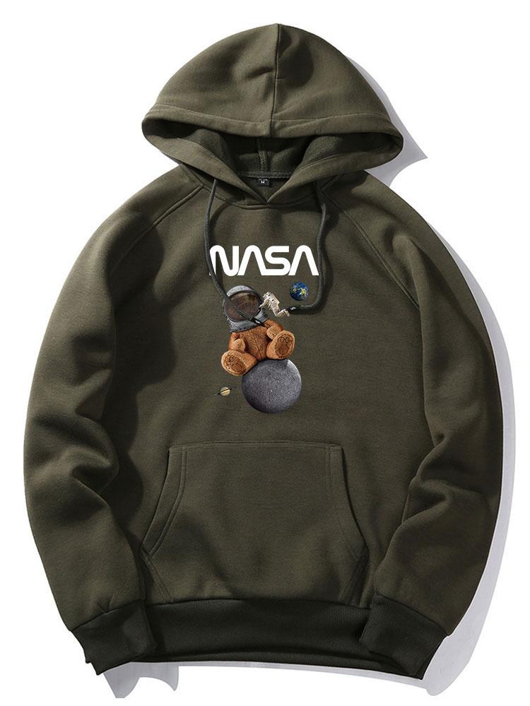 ALVARDE NASA Space Bear Hoodie