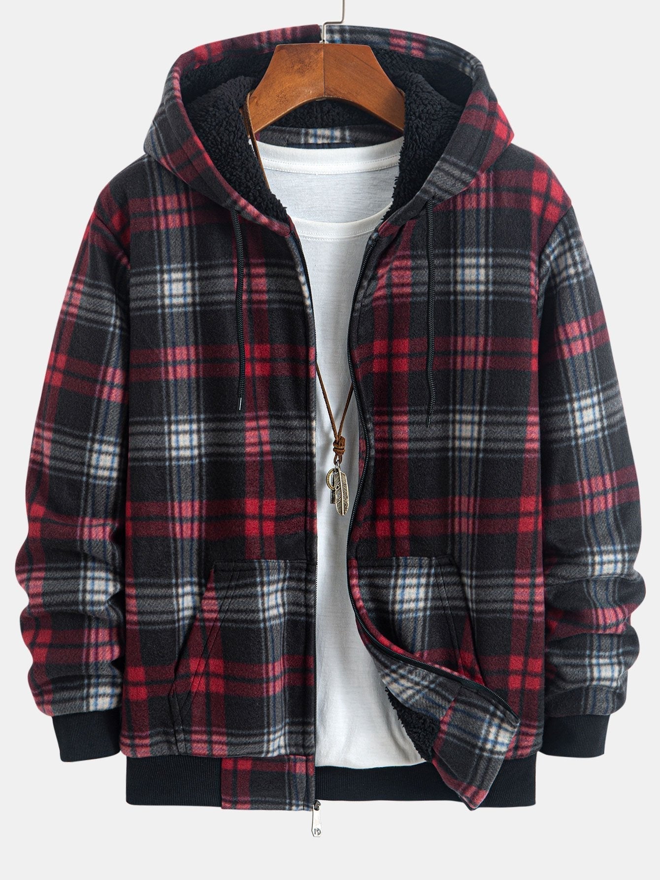ALVARDE Teddy Fleece Keten Gömlek