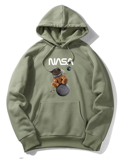 ALVARDE NASA Space Bear Hoodie