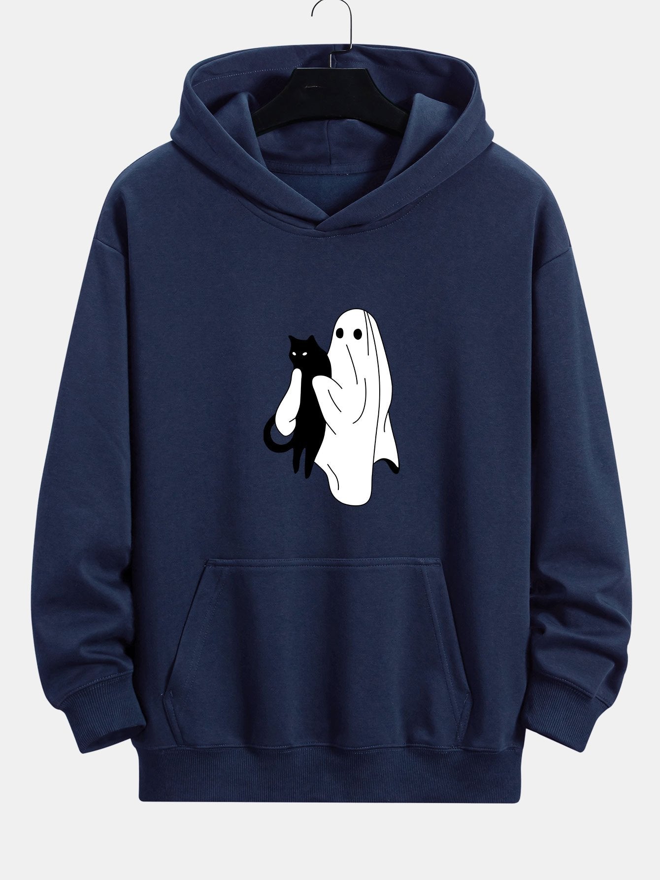 ALVARDE Black Cat Hoodie