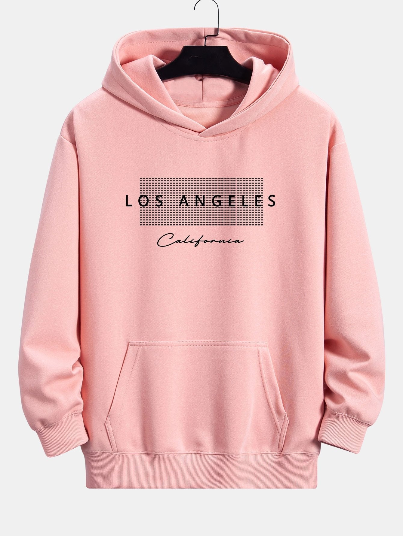ALVARDE Los Angeles Checkered Hoodie