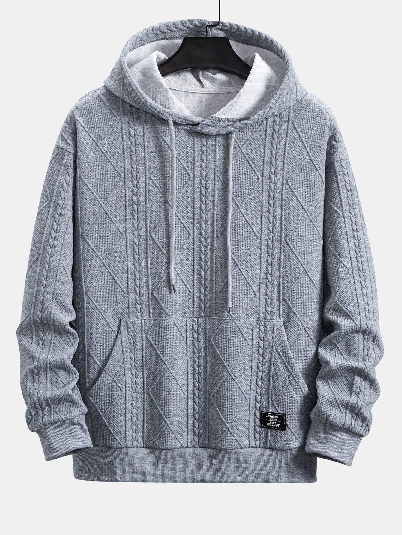 ALVARDE Geometric Hoodie