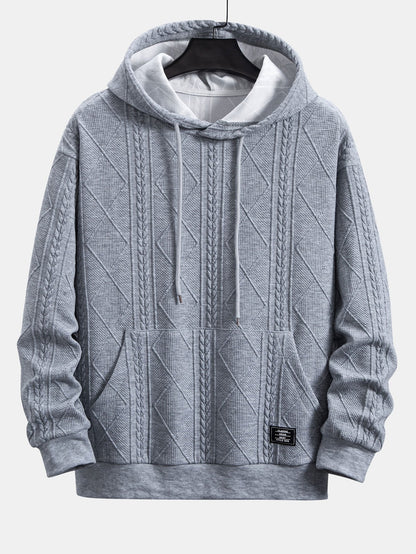 ALVARDE Geometric Hoodie