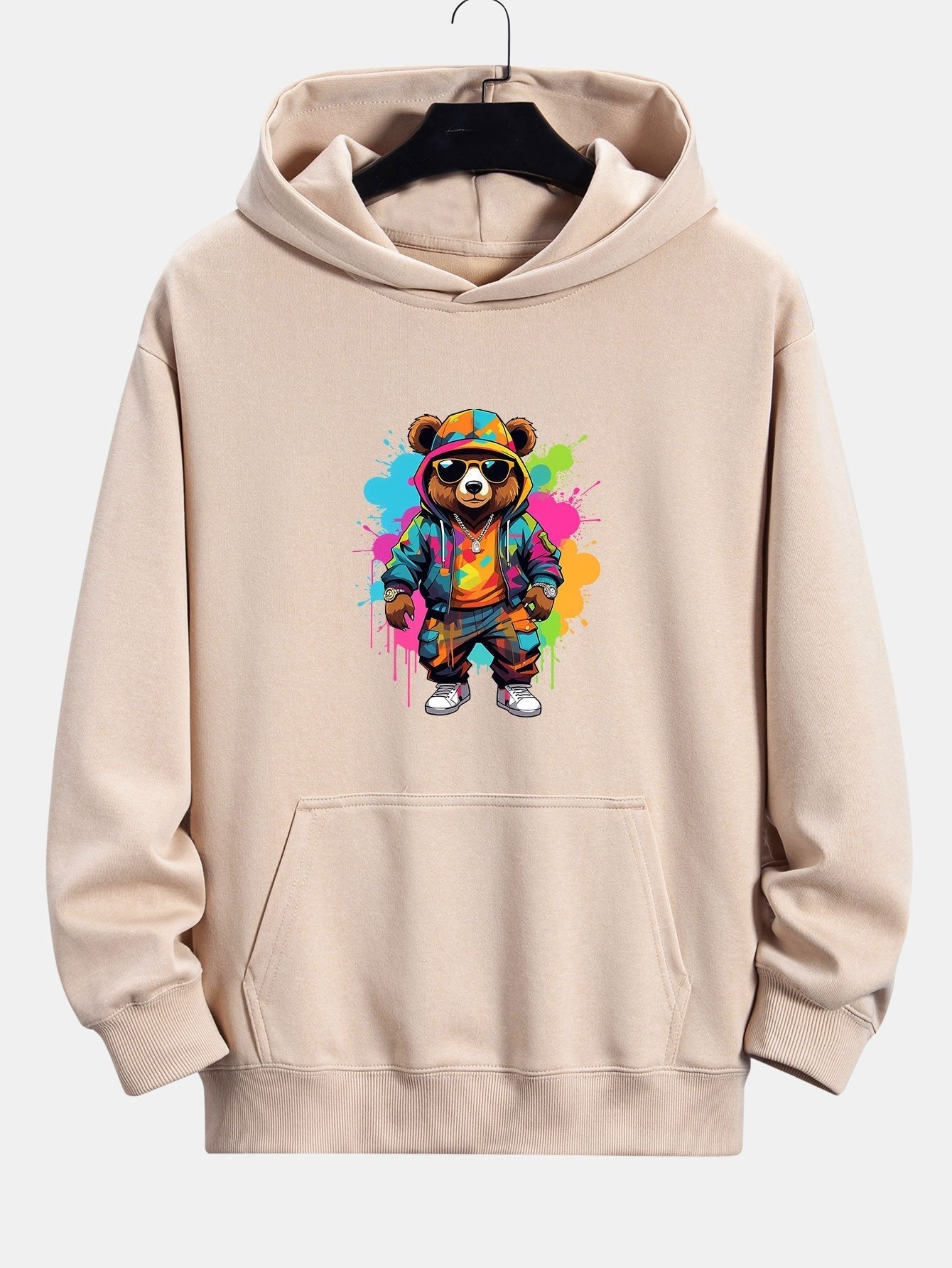 ALVARDE Ink Bear Hoodie