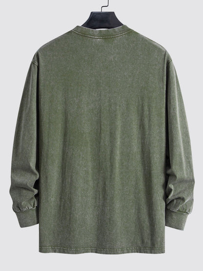 ALVARDE Smiley Face Sweatshirt