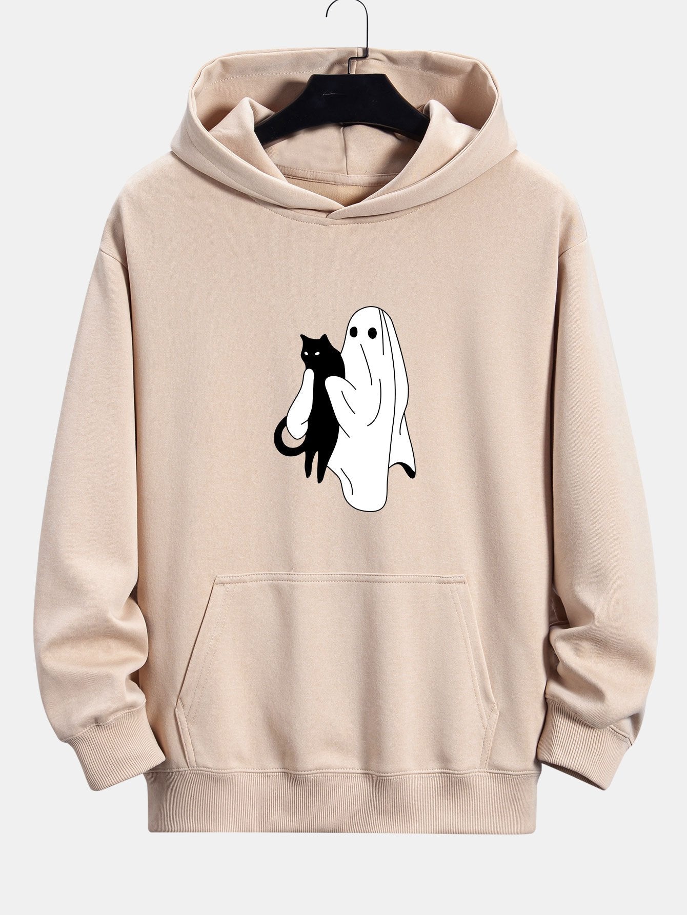 ALVARDE Black Cat Hoodie