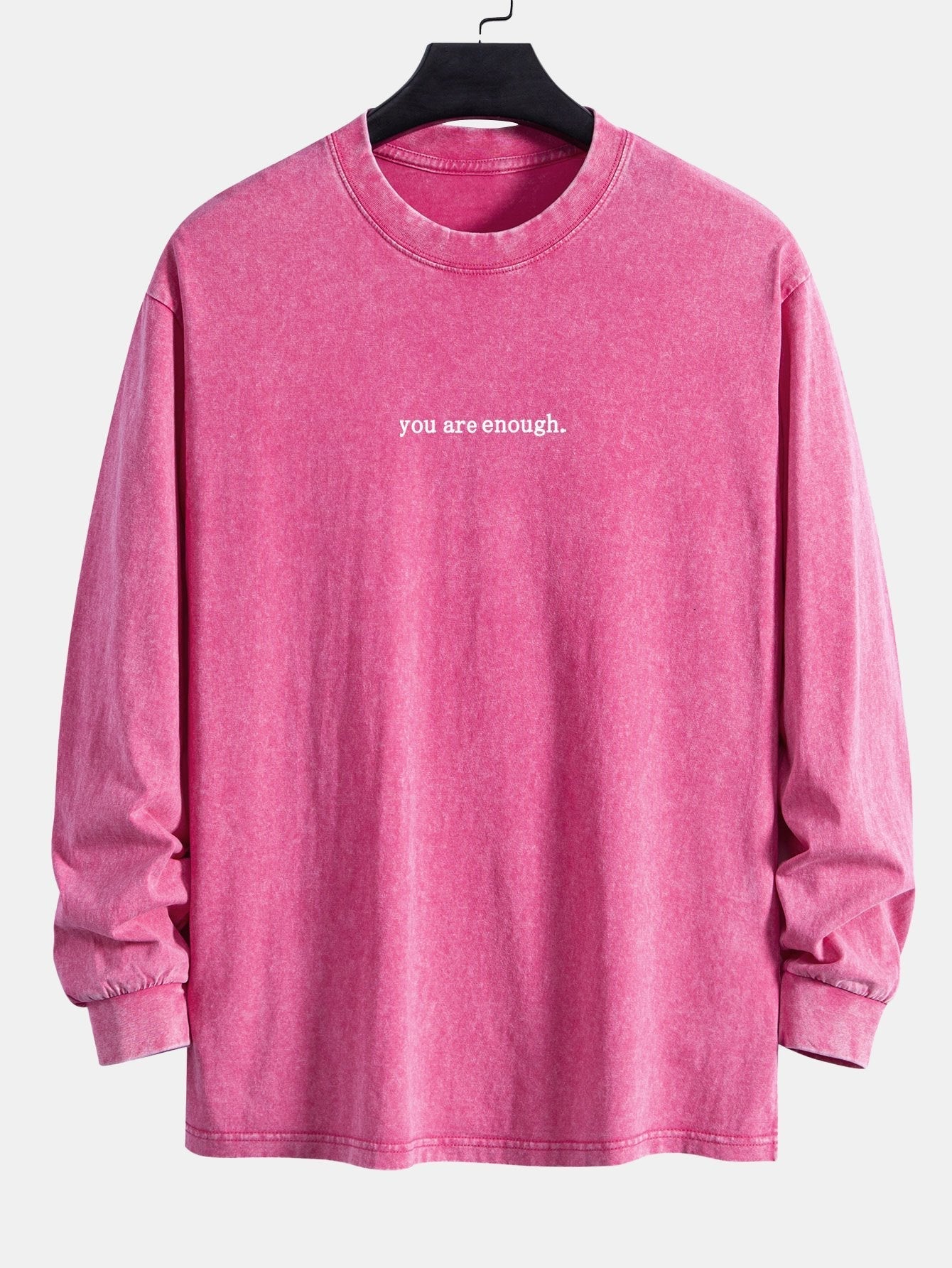 ALVARDE Slogan Print Sweatshirt