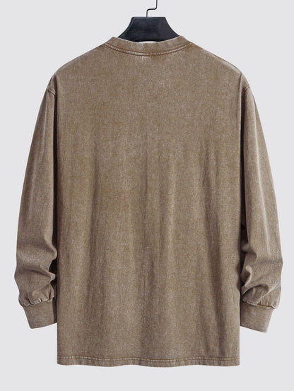 ALVARDE Slogan Sweatshirt