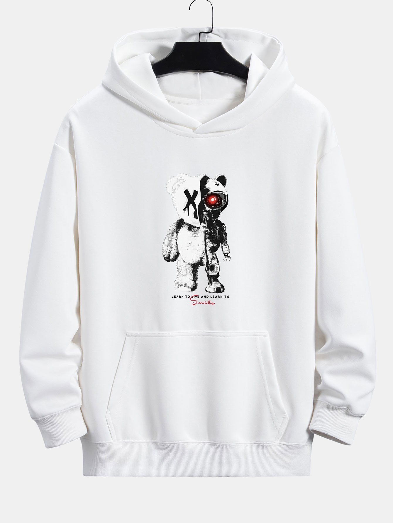 ALVARDE Robot Bear Hoodie