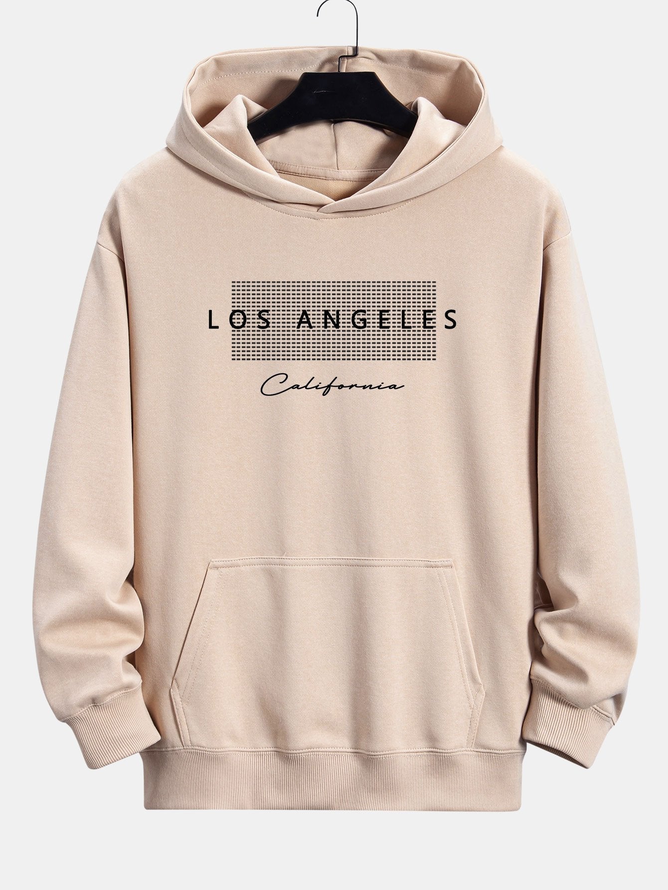 ALVARDE Los Angeles Checkered Hoodie