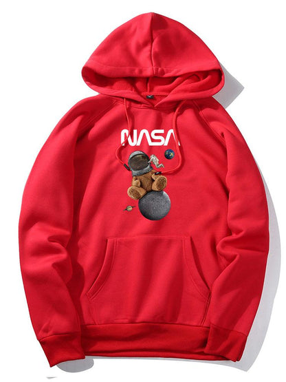 ALVARDE NASA Space Bear Hoodie