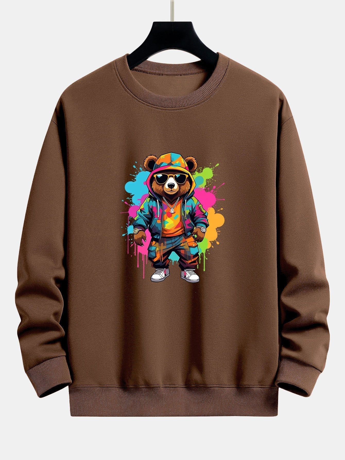 ALVARDE Splash Bear Sweatshirt