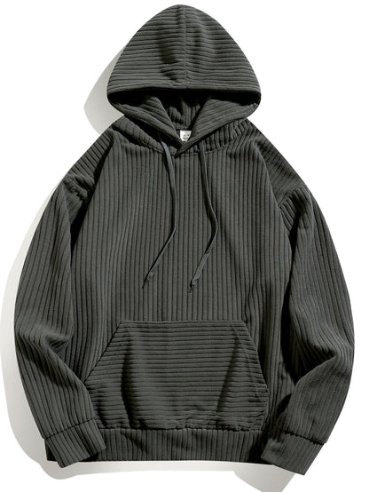 ALVARDE Relax Fit Corduroy Hoodie