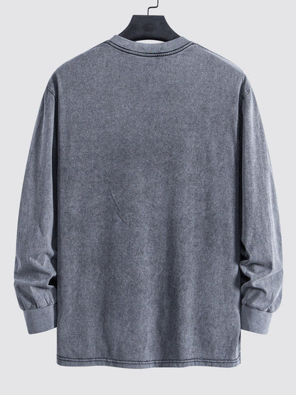 ALVARDE Slogan Sweatshirt