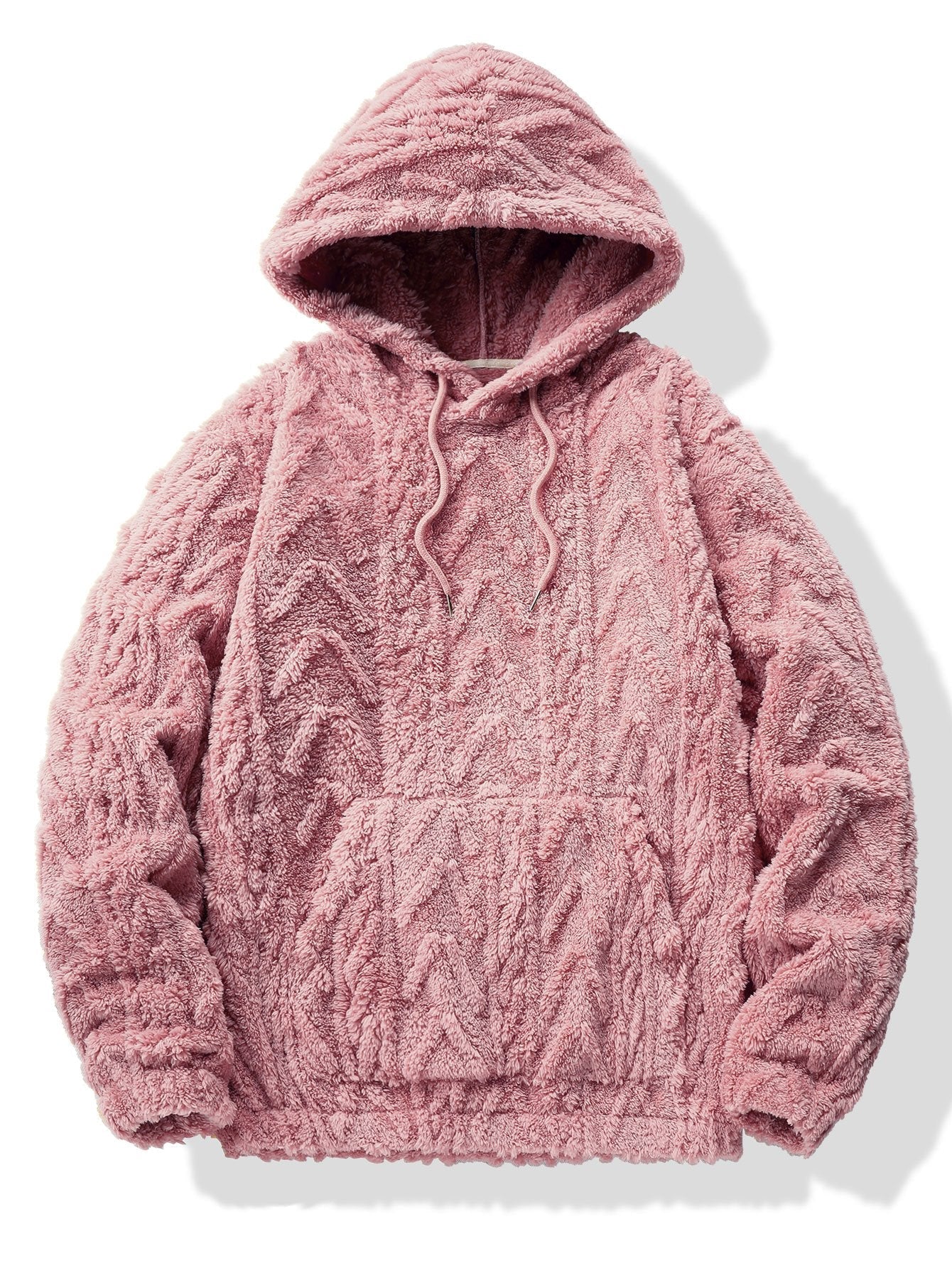 ALVARDE Geometric Jacquard Hoodie