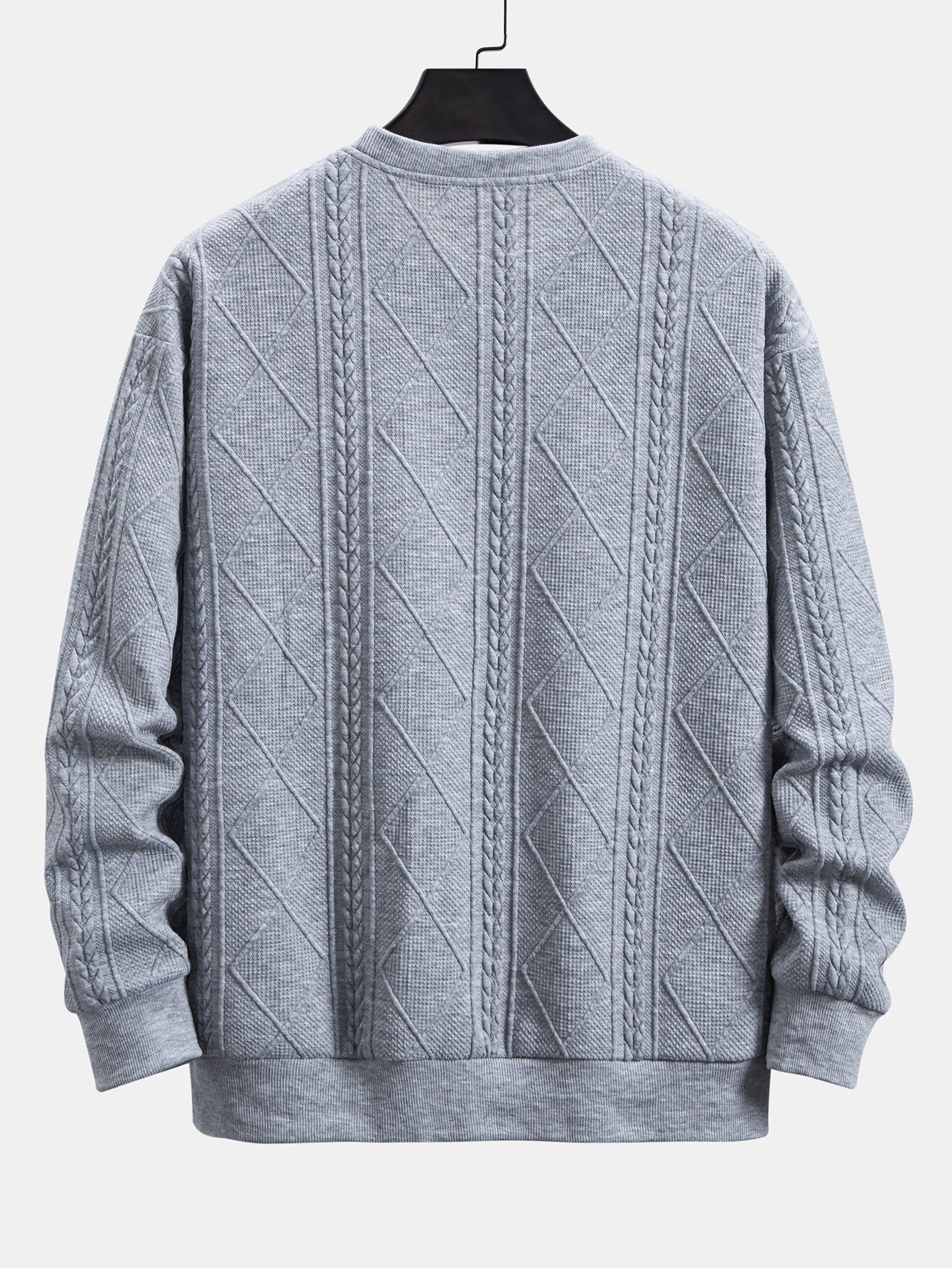 ALVARDE Fit Geometric Sweatshirt
