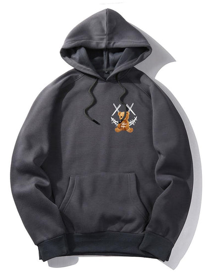 ALVARDE Smiley Bear Hoodie