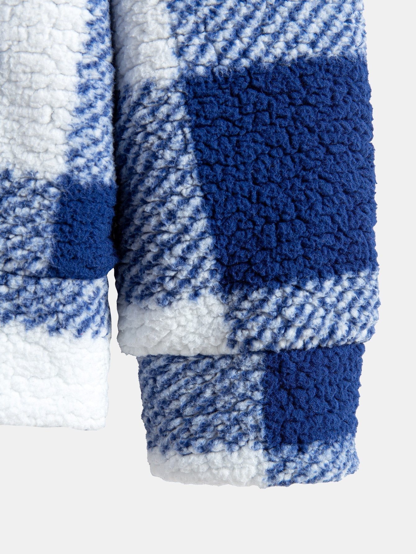ALVARDE Plaid Pattern Hoodie