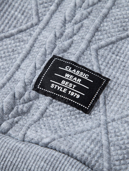 ALVARDE Geometric Hoodie