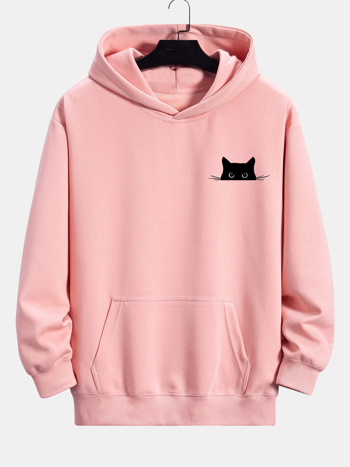 ALVARDE Black Cat Fit Hoodie