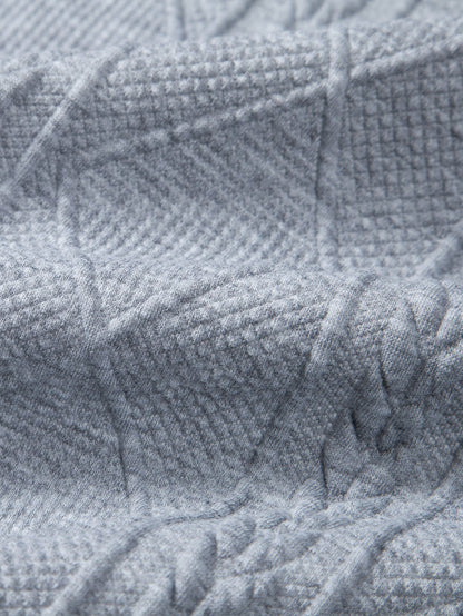 ALVARDE Fit Geometric Sweatshirt