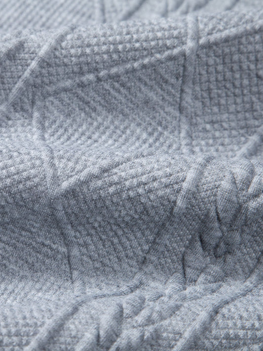 ALVARDE Fit Geometric Sweatshirt