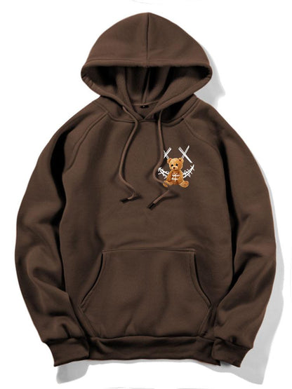 ALVARDE Smiley Bear Hoodie