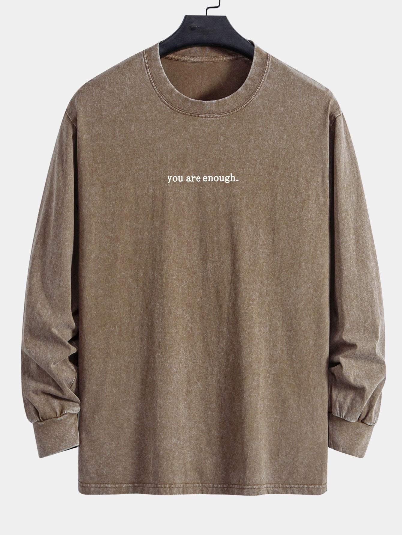 ALVARDE Slogan Print Sweatshirt