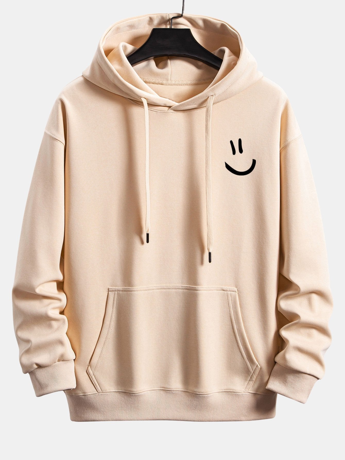 ALVARDE Smiley Face Hoodie