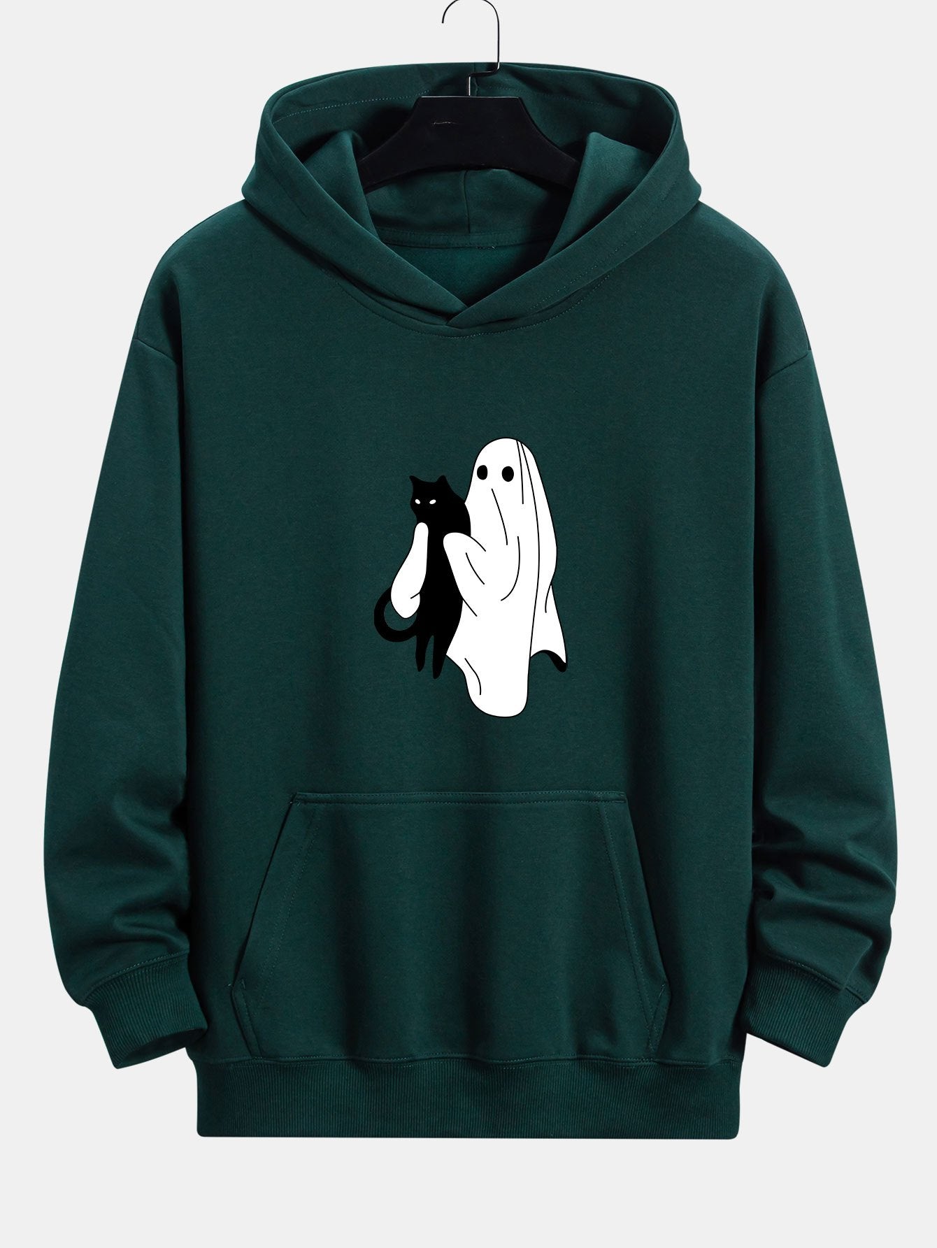 ALVARDE Black Cat Hoodie