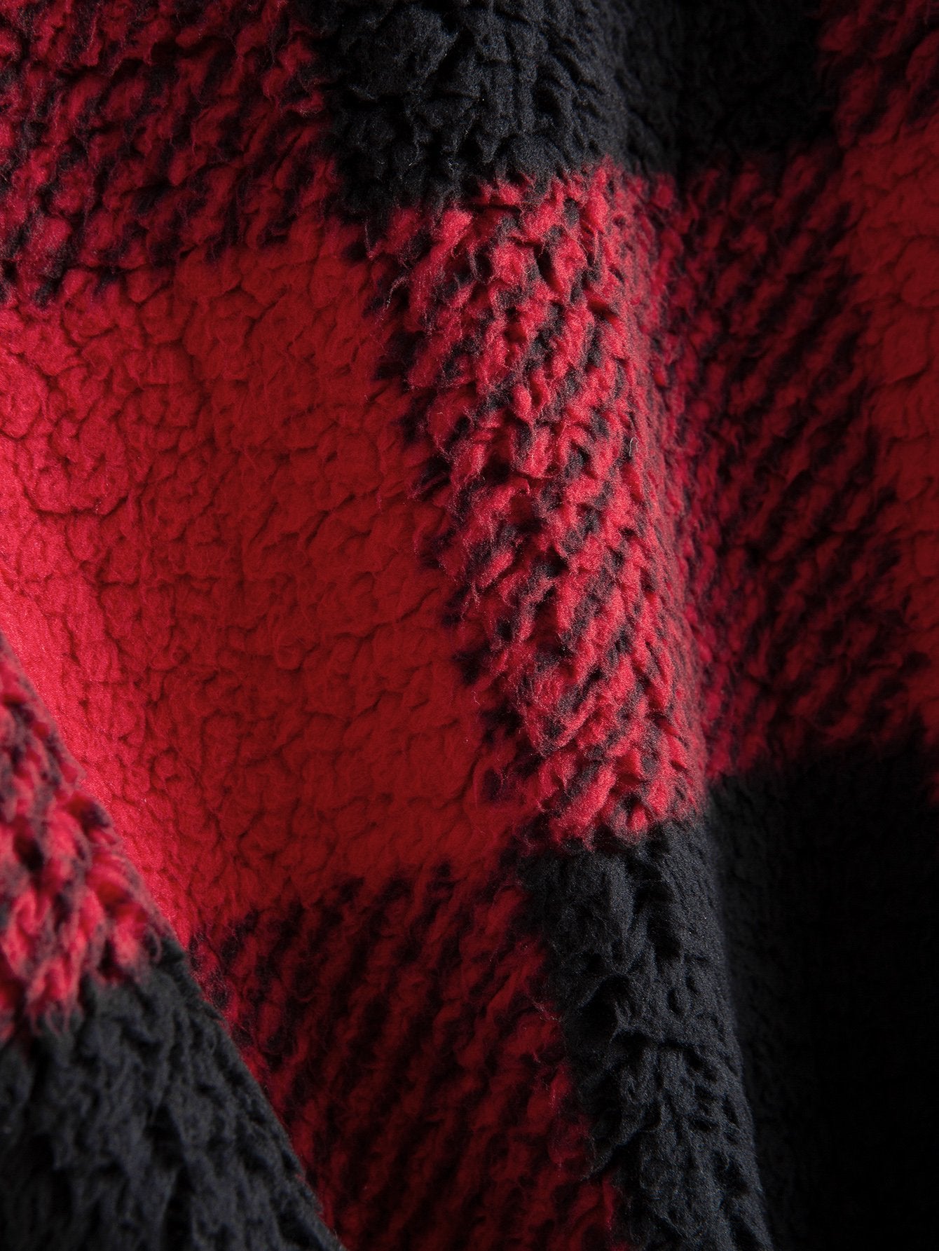 ALVARDE Plaid Pattern Hoodie