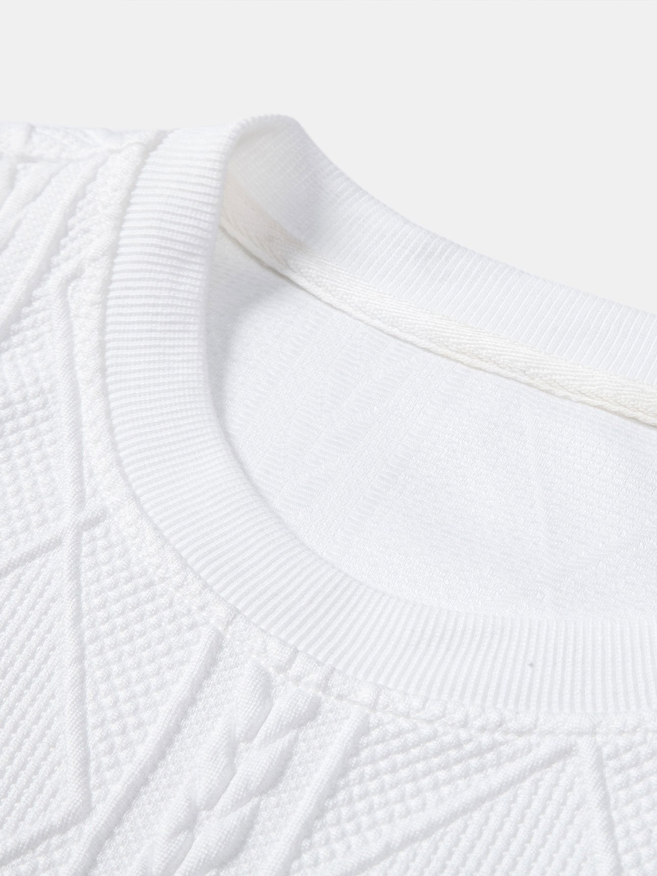 ALVARDE Fit Geometric Sweatshirt