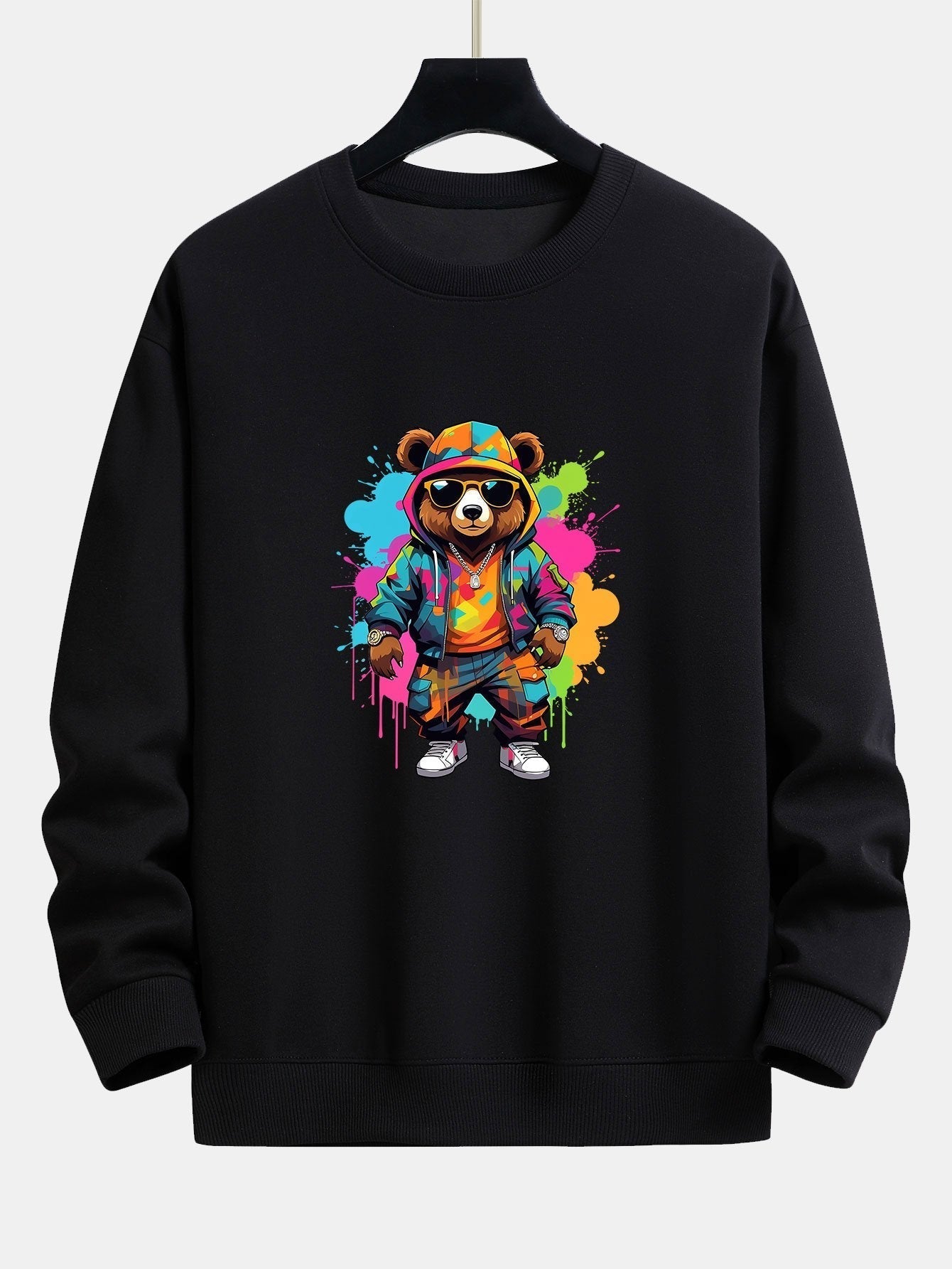 ALVARDE Splash Bear Sweatshirt