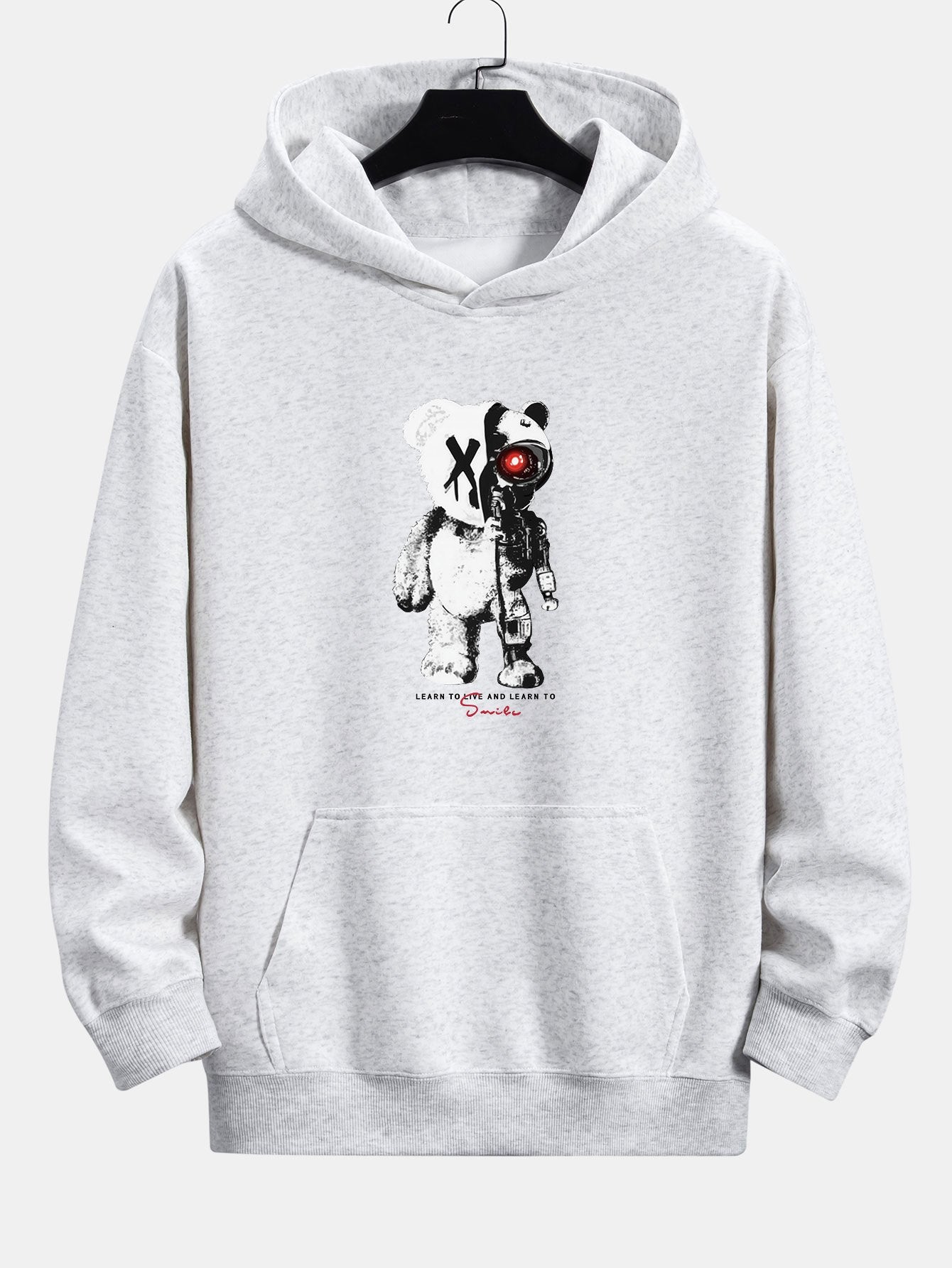 ALVARDE Robot Bear Hoodie