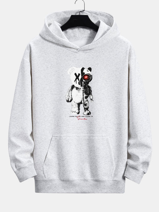ALVARDE Robot Bear Hoodie