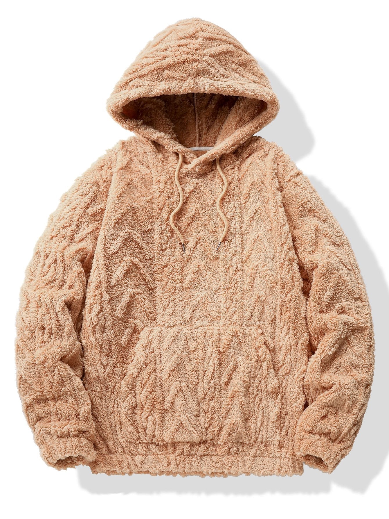 ALVARDE Geometric Jacquard Hoodie