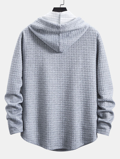 ALVARDE Düz Renk Hoodie