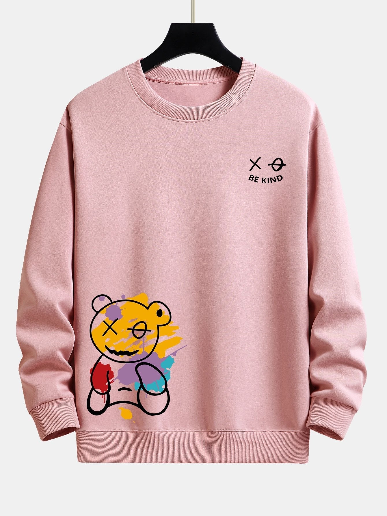 ALVARDE Graffiti Bear Sweatshirt